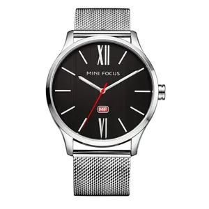 ساعت مچی عقربه‌ای مردانه مینی فوکوس مدل 0018SLV