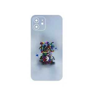 MAHOOT Collage of surreal Portrait of Women 4 Cover Sticker for Apple iPhone 12