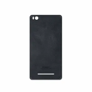 MAHOOT Graphite Buffalo Leather Cover Sticker for Xiaomi Mi 4c