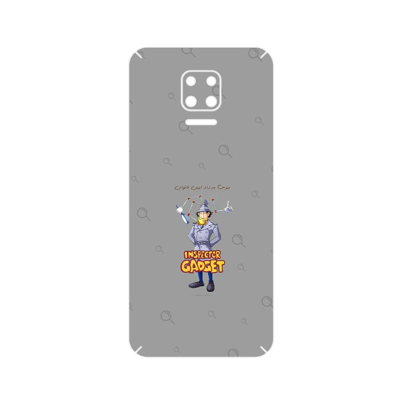برچسب پوششی ماهوت مدل Inspector Gadget مناسب برای گوشی موبایل شیائومی Redmi Note 9S