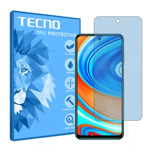 Tecno brand shockproof Matte anti-blue screen protector glass for Xiaomi Redmi Note 9 Pro
