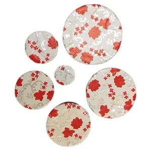 درپوش ظرف مدل  کد k1000بسته ۶عددی