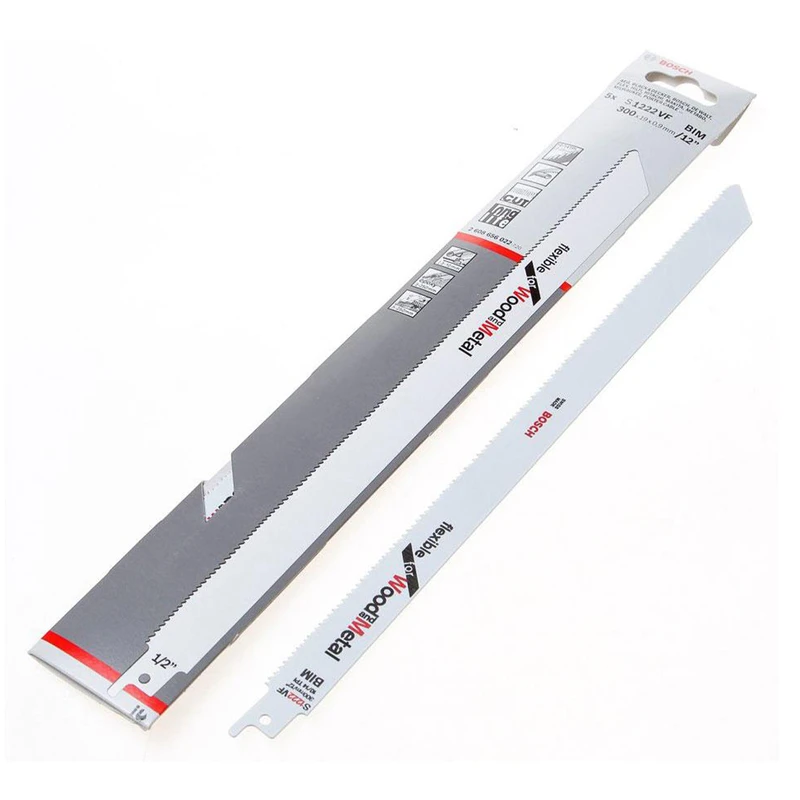 عکس شماره 2 : تیغ اره افقی بر بوش مدل فلز و چوب بر s1222vf-300mm مجموعه 5 عددی