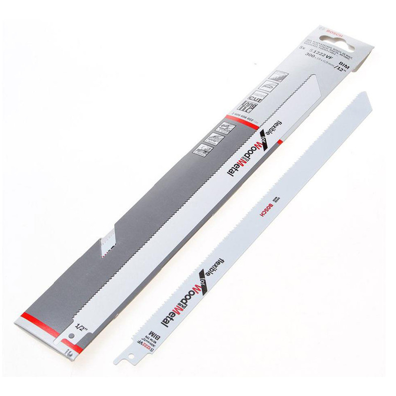 تیغ اره افقی بر بوش مدل فلز و چوب بر S1222VF-300MM مجموعه 5 عددی