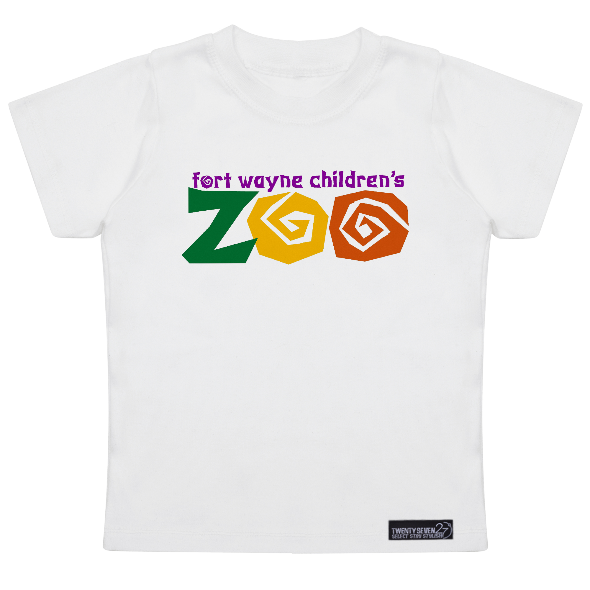 تی شرت آستین کوتاه دخترانه 27 مدل Zoo کد MH1594