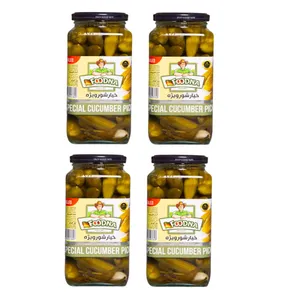 خیارشور ویژه فودنا - 630 گرم بسته 4 عددی