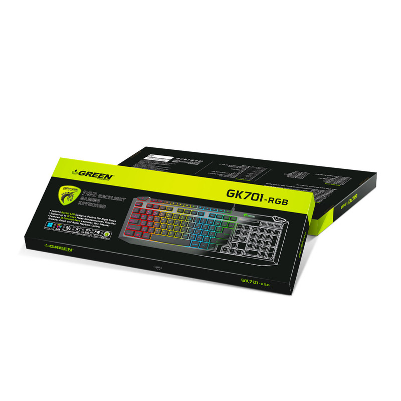 کیبورد مخصوص بازی گرین مدل GK701-RGB 2