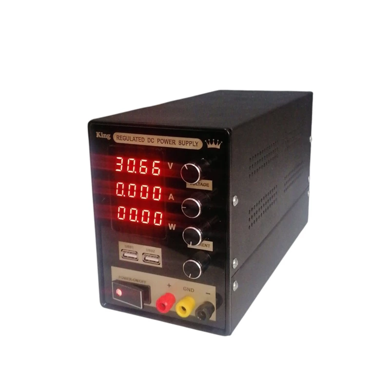 منبع تغذیه الکتریکی 30 ولت 10 آمپر مدل STX-3010 