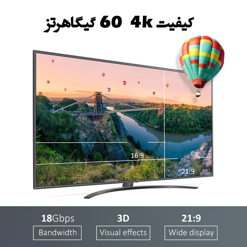 مبدل USB-C به HDMI لنشن مدل  UC-4KHDMI