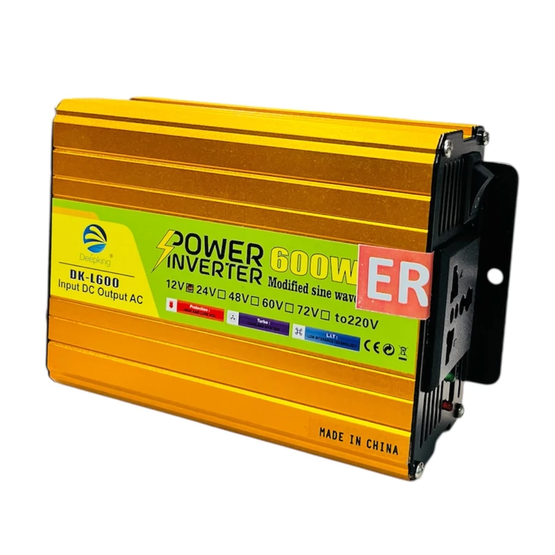 مبدل برق خودرو دیپکینگ مدل -12V-TO-220V -600W