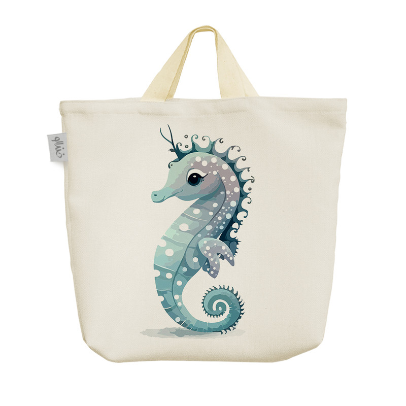 ساک خرید خندالو مدل اسب آبی بامزه کد H1580