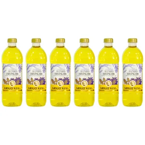 روغن سرخ کردنی بر پایه سبوس برنج بدون پالم مری کینگ - 2 لیتر بسته 6 عددی