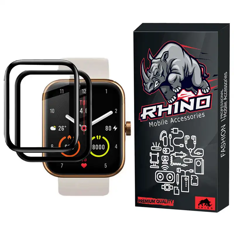 محافظ صفحه نمایش راینو مدل R-PMMA مناسب برای مچ بند هوشمند شیائومی Maimo Wt2105 بسته 2 عددی