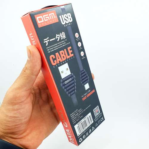 کابل تبدیل USB به USB-C او جی ام مدل CA-03 طول 1.2 متر