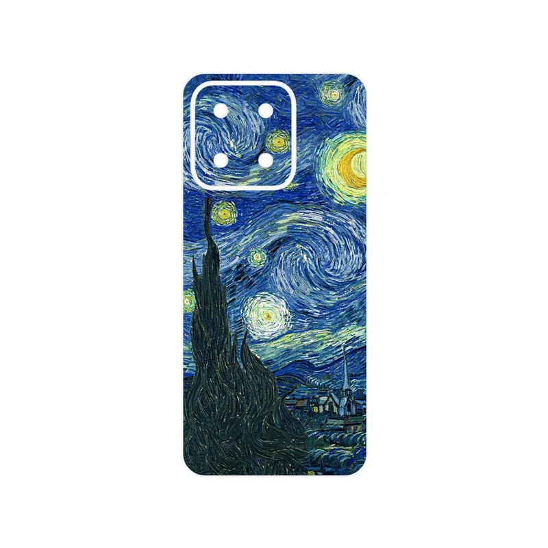 برچسب پوششی ماهوت مدل The Starry Night of van Gogh مناسب برای گوشی موبایل آنر X5b