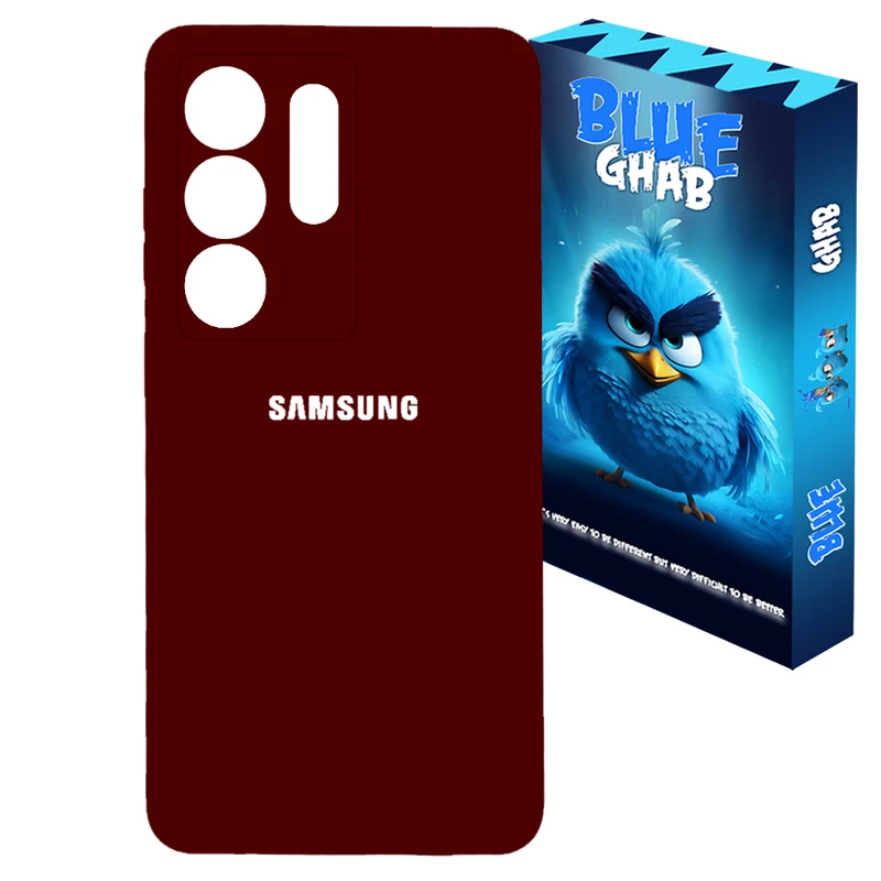 کاور بلو قاب مدل سیلیکونی ORGi کد O42 مناسب برای گوشی موبایل سامسونگ Galaxy S25 Ultra