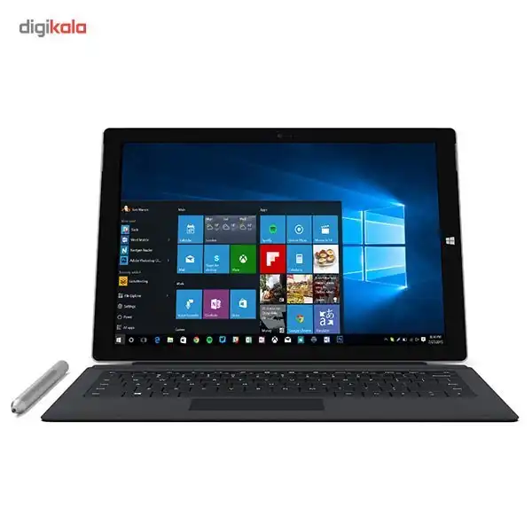تبلت مایکروسافت مدل Surface Pro 3 - B به همراه کیبورد ظرفیت 64 گیگابایت