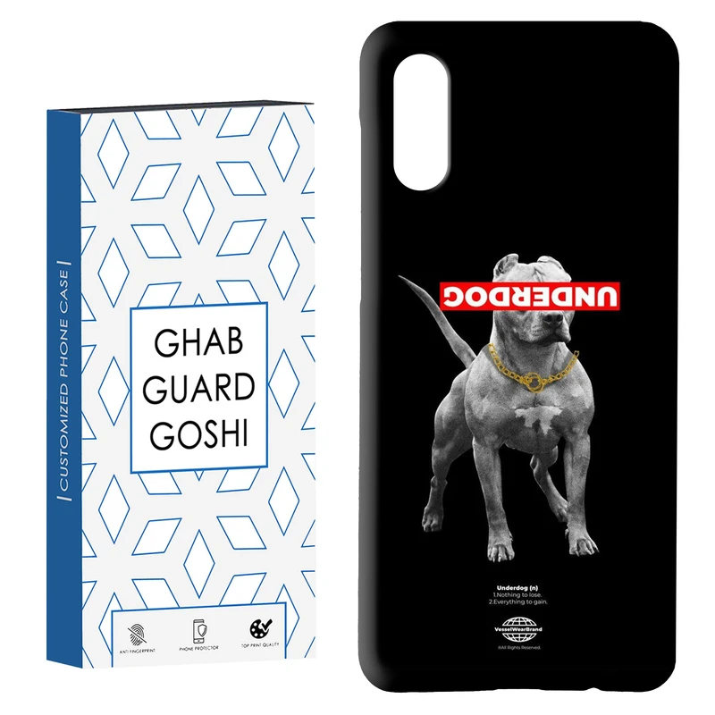 کاور قاب گارد گوشی طرح پیتبول کد Dimo-744 مناسب برای گوشی موبایل سامسونگ Galaxy A02 / M02