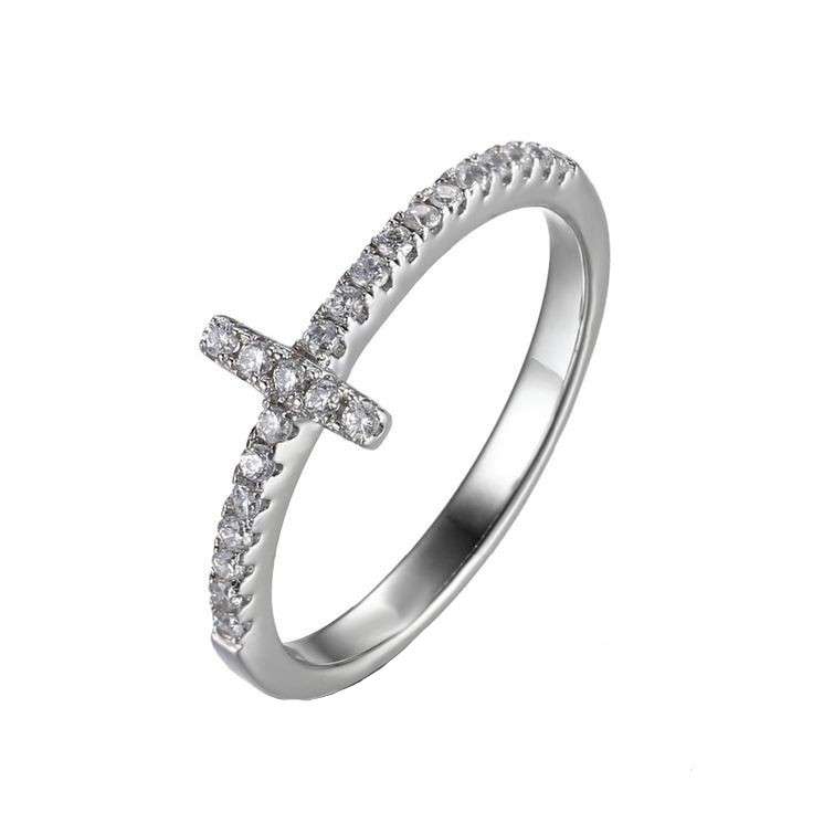 انگشتر نقره زنانه قیراط کد GH4440