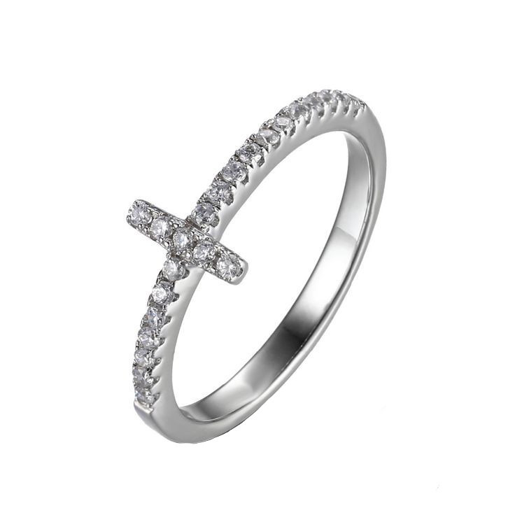 انگشتر نقره زنانه قیراط کد GH4440