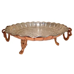 سینی مسی مدل پایه دار کد M_3