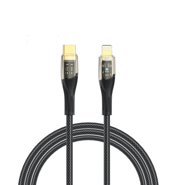 کابل تبدیل usb-C به لایتنینگ لانکس مدل LS22CL طول 1 متر