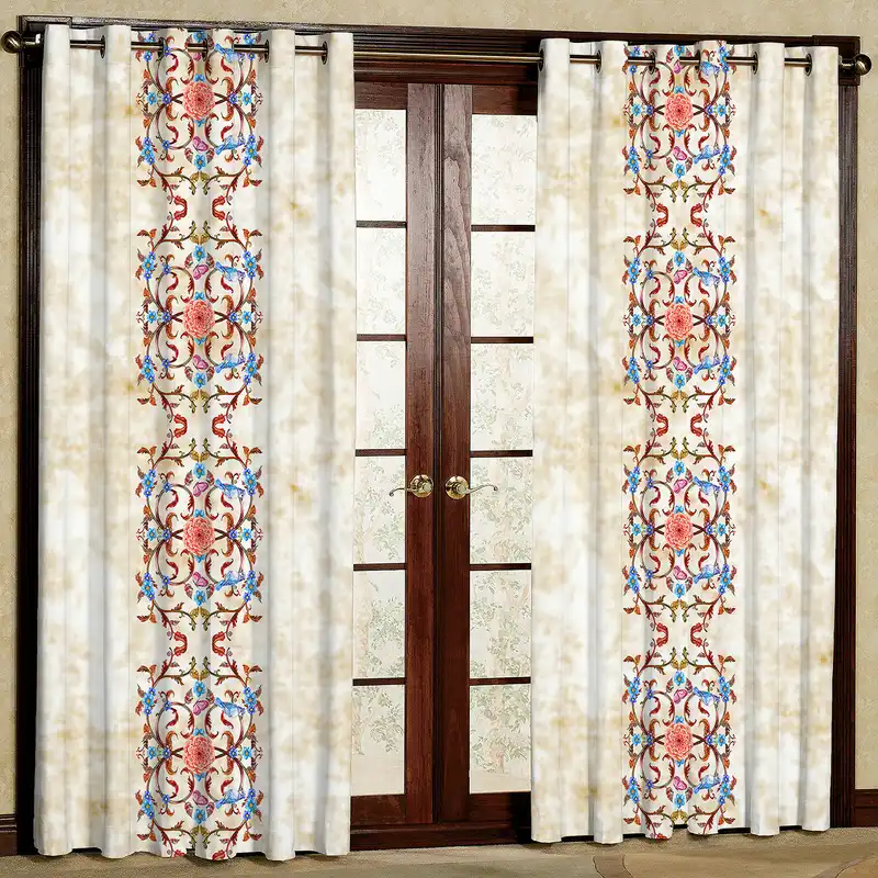 پرده مدل مخمل پانچی کد 4102 سایز 200x140 سانتی متر