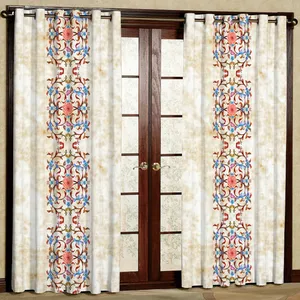 پرده مدل هازان پانچی کد 4102 سایز 140x200 سانتی متر