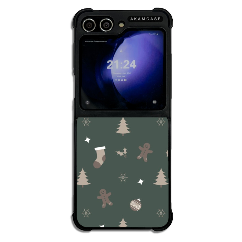 کاور آکام مدل AMCWSGZFLIP5-CHRISTMAS11 مناسب برای گوشی موبایل سامسونگ Galaxy Z Flip 5