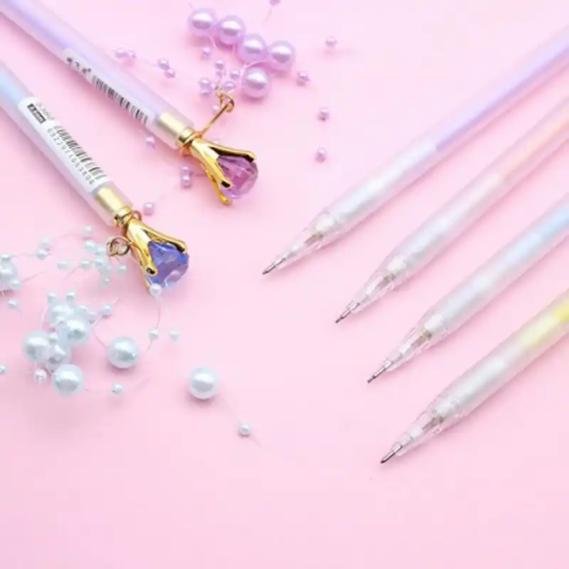 مداد نوکی 0.5 میلی متری مدل الماس طرح آویز مروارید