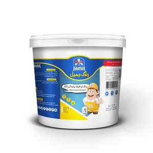 رنگ ترافیکی پایه آب سفید جمیل مدل J22 کد 22 حجم 1000 میلی لیتر