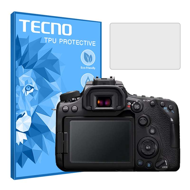 محافظ صفحه نمایش شفاف دوربین تکنو مدل HyGEL مناسب برای دوربین عکاسی کانن EOS 90D محافظ صفحه نمایش شفاف دوربین تکنو مدل HyGEL مناسب برای دوربین عکاسی کانن EOS 90D