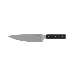 چاقو آشپزخانه با تیغه استیل و با دسته ABS سه پرچ برگهف مدل Chef's Leo Gene