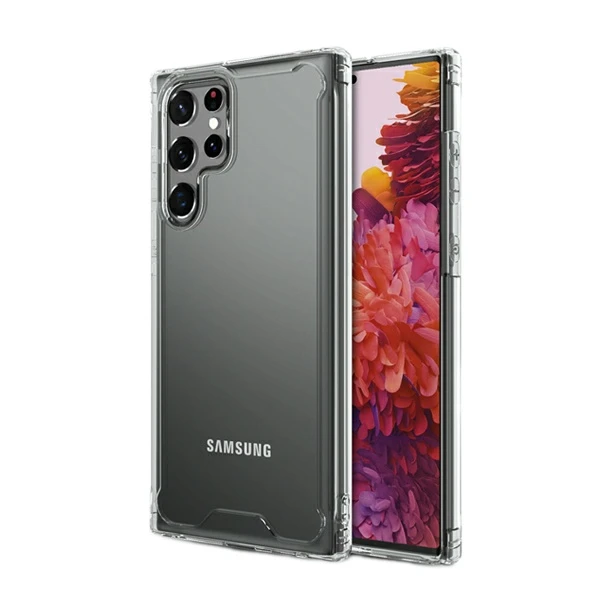 کاور مدل ژله ای کپسول دار مناسب برای گوشی موبایل سامسونگ Galaxy S22 ultra/S22ultra