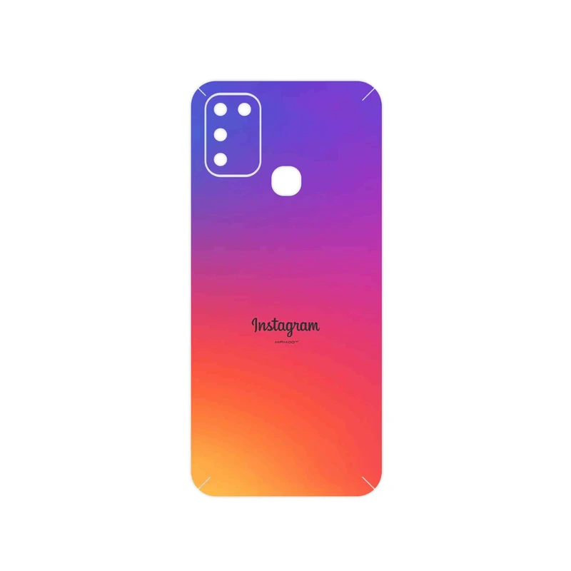 برچسب پوششی ماهوت مدل Instagram مناسب برای گوشی موبایل اینفینیکس Hot 10 Play