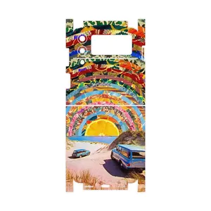 MAHOOT Collage of Orange Sky-FullSkin Cover Sticker for Samsung Galaxy Z Flip3 5G