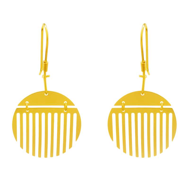 گوشواره طلا 18 عیار زنانه سهی مدل SE05