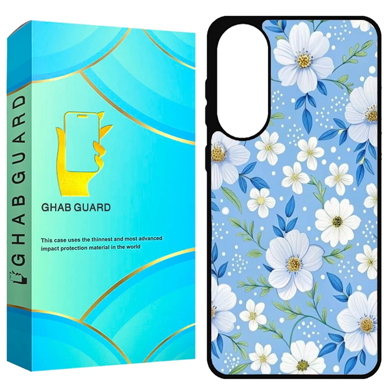 کاور قاب گارد طرح گل گلی مدل S25EG مناسب برای گوشی موبایل سامسونگ Galaxy S25 Edge