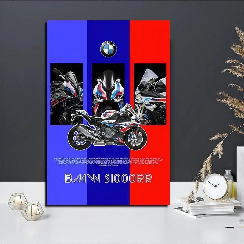 تابلو شاسی بکلیت طرح موتور BMW S1000RR مدل SH-S10760 
