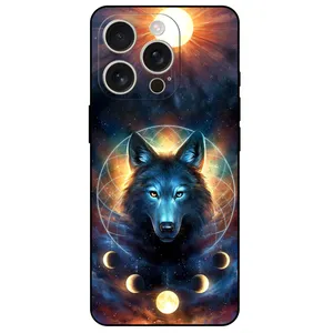 Megafone Wolf and Moon 8006 Cover For Apple iPhone 16 Pro 