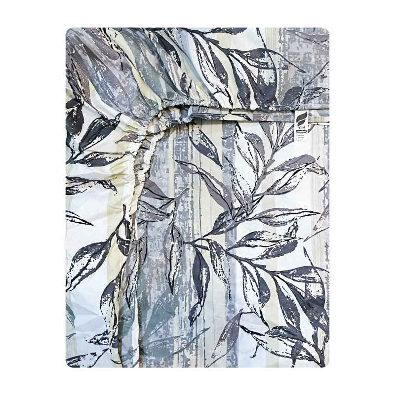 ملحفه آدنو مدل اکالیپتوس کد CH146 دونفره سایز 160x200 سانتی متر