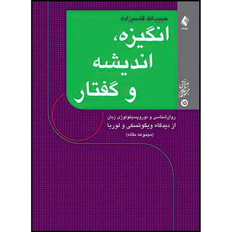 کتاب انگیزه، اندیشه و گفتار (مجموعه مقاله) روان شناسی و نوروپسیکولوژی زبان از دیدگاه ویگوتسکی و لوریا اثر دکترحبیب الله قاسم‌زاده انتشارات ارجمند
