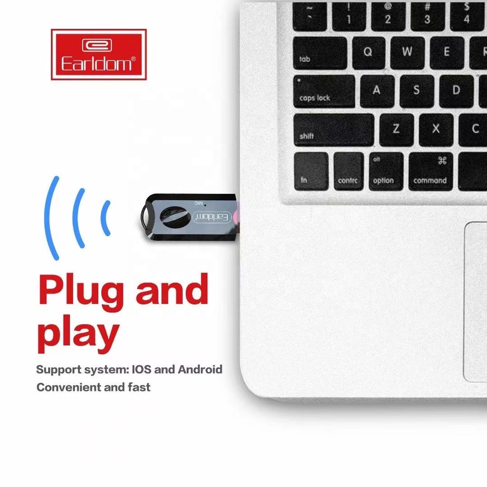 دانگل بلوتوث USB ارلدام مدل BT-Dongle دانگل بلوتوث USB ارلدام مدل BT-Dongle