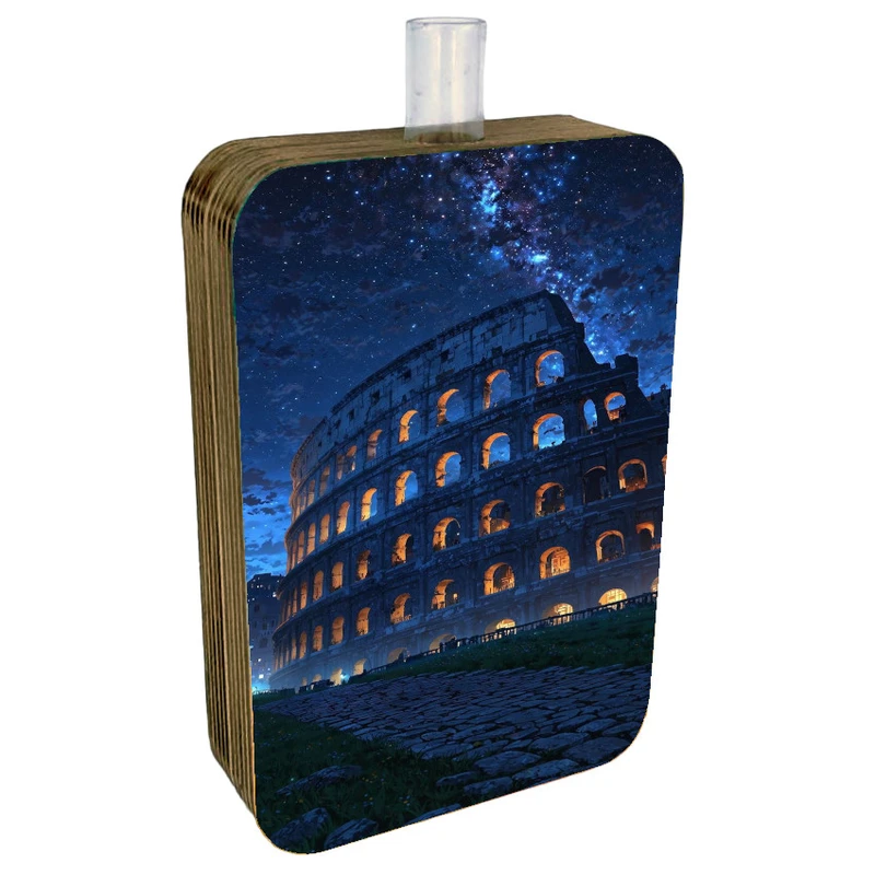 گلدان دکوری طرح دو رو مدل شب های رم کد FPW211