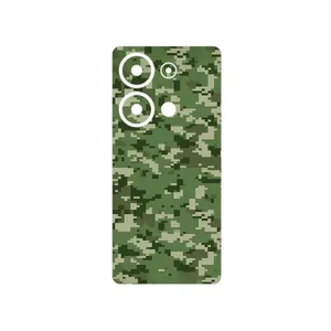 MAHOOT Army_Green_Pixel Cover Sticker for Xiaomi Redmi Note 13 Pro 4G