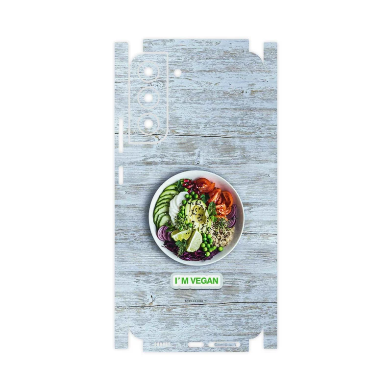 برچسب پوششی ماهوت مدل Im-vegan-FullSkin مناسب برای گوشی موبایل سامسونگ Galaxy S22 Plus 5G