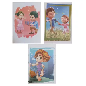 دفتر نقاشی 40 برگ مدل پسرانه و دخترانه بسته 3 عددی