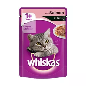 غذای پوچ گربه ویسکاس مدل سالمون وزن 100 گرم بسته 2 عددی