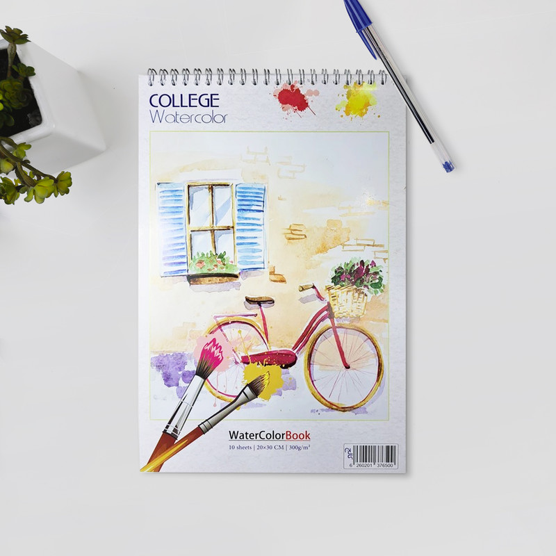 دفتر آبرنگ کالج مدل WTRCBOOK کد 10