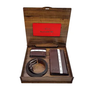 ست هدیه مردانه چرم آذین مدل 9797.2